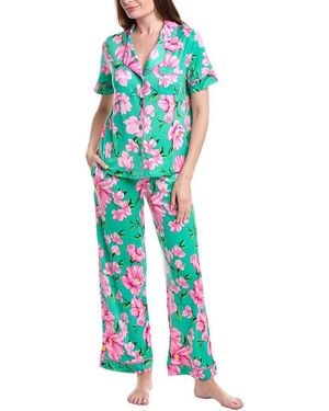 Room Service Pjs 2Pc Pyjama Set - Blue