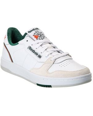 Reebok Phase Court Leather Trainer - White