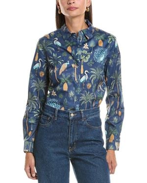 J.McLaughlin Lois Blouse - Blue