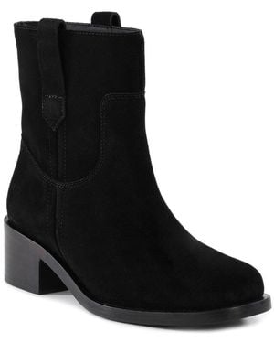 Seychelles Mid Suede Boot - Black