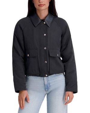 Kensie Heavy Rain Twill Jacket - Black