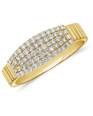 Sabrina Designs 14K 0.40 Ct. Tw. Diamond Fluted Ring - White
