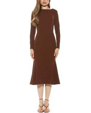Alexia Admor Liora A-line Dress - Brown
