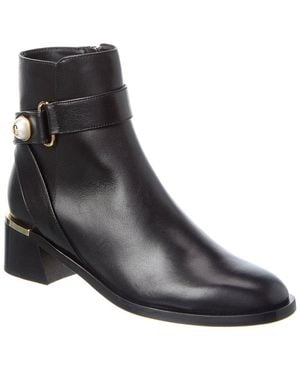 Jimmy Choo Noor 45 Leather Boot - Black