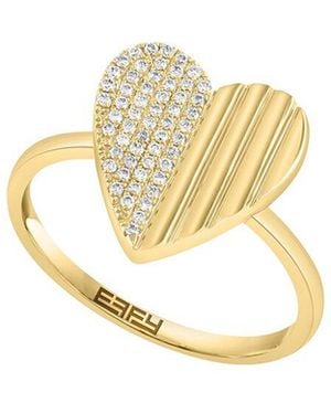 Effy Fine Jewelry 14K 0.69 Ct. Tw. Diamond Ring - Metallic