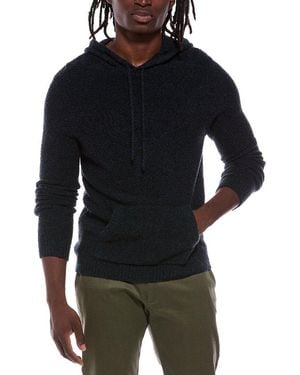 Autumn Cashmere Boucle Hoodie - Black