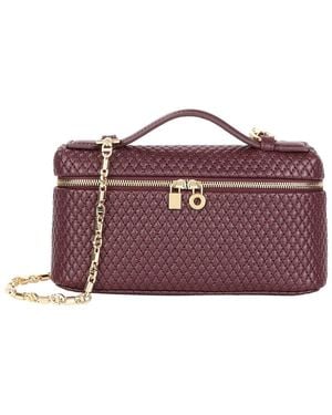 Tiffany & Fred Paris Leather Crossbody - Purple