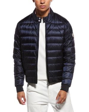 Moncler Rigel Short Down Jacket - Blue