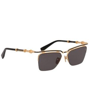 Balmain Bps190 57Mm Sunglasses - Brown