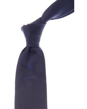 Givenchy 4G Silk Tie - Blue