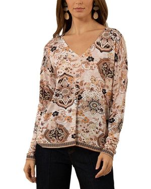 Hale Bob Alondra Blouse - Natural