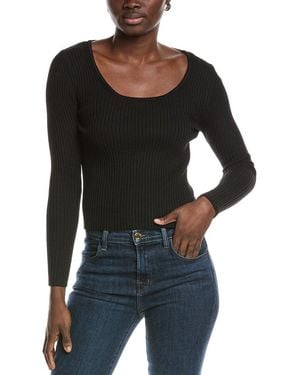 Truth Ribbed Top - Black