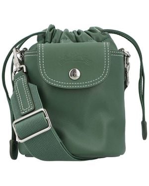 Longchamp Le Pliage Xtra Leather Tote - Green