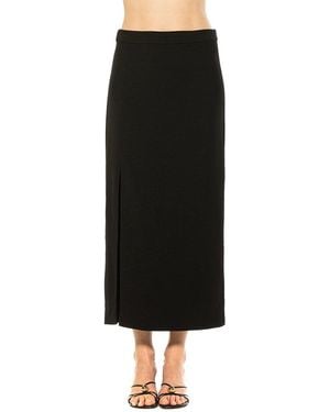 Alexia Admor Onyx Midi Skirt - Black