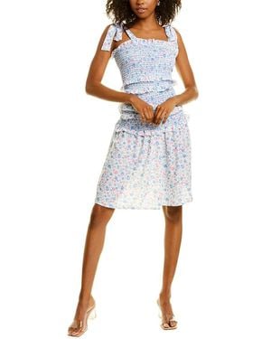 Moonsea Mini Dress - Blue