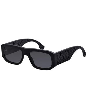 Fendi Shadow 54Mm Sunglasses - Black