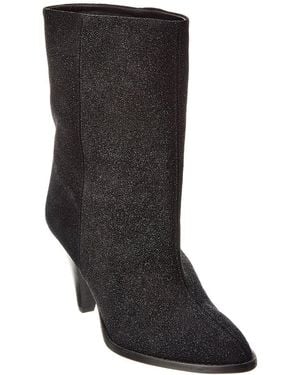 Isabel Marant Rouxa Leather Boot - Black