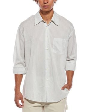 Our Legacy Woven Stripe Shirt - White