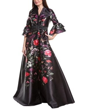 Rene Ruiz Floral Maxi Dress - White