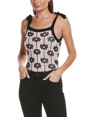 JoosTricot Tie-shoulder Bodysuit - Black