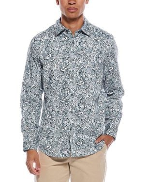 Robert Graham Jarvis Classic Fit Woven Shirt - Blue