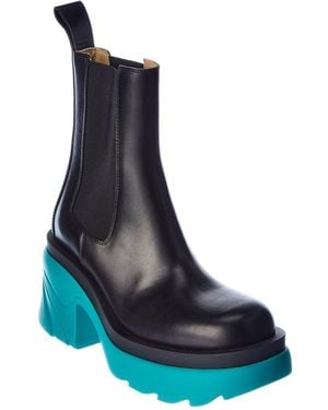 Bottega Veneta Flash Leather Bootie - Black