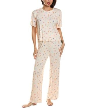 Honeydew Intimates 2Pc All American Jersey Pyjama Set - Natural