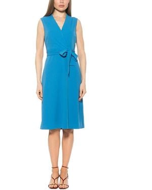 Alexia Admor Dane A-Line Dress - Blue