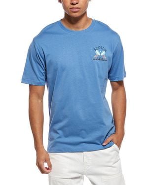 Scotch & Soda Graphic T-Shirt - Blue