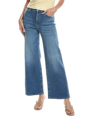 FRAME Le Slim Drizzle Palazzo Jean - Blue