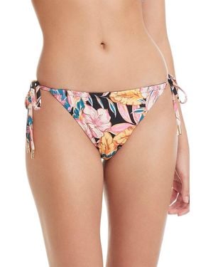 Red Carter Catch Me Later Tie Side Bottom - Pink