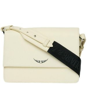 Zadig & Voltaire Lolita Wings Grained Leather Crossbody - Natural