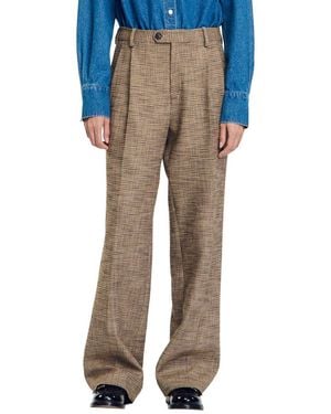 Sandro Basic Pant - Blue