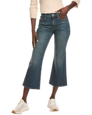 Triarchy Margaret Malibu Vintage Crop Flare Jean - Blue