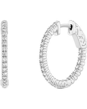 LEVARON 14K 0.50 Ct. Tw. Diamond Earrings - White