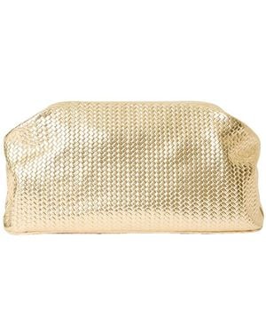 B-Low The Belt Ella Clutch Leather Clutch - Natural