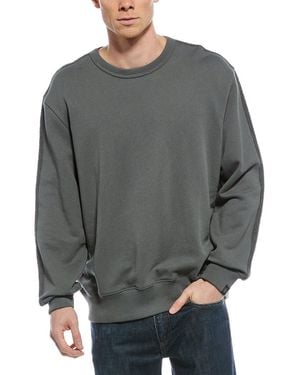Rag & Bone Raw Edge Crewneck Jumper - Grey