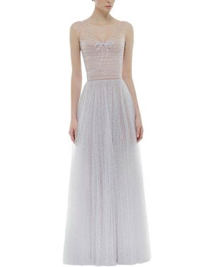 Emma way Embellished Midi Dress - White