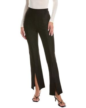 Commando Split Front Pant - Black