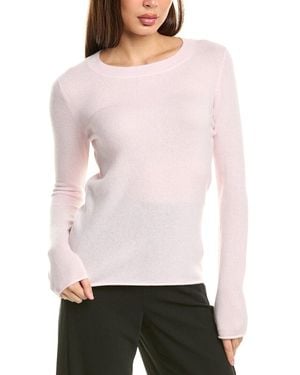 InCashmere Crewneck Cashmere Jumper - White