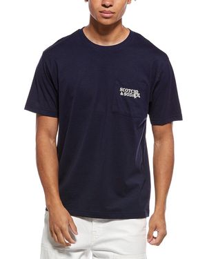Scotch & Soda Graphic T-Shirt - Blue