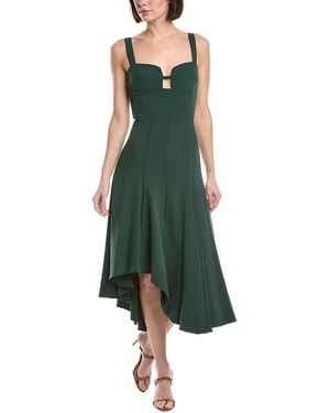 Black Halo Sorelle Midi Dress - Green