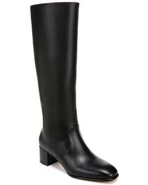 Vince Arabel Tall Leather Boot - Black