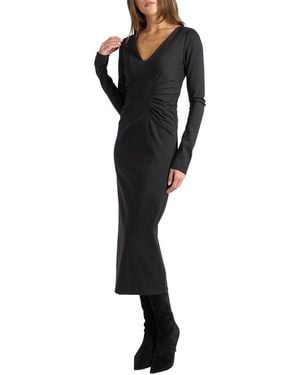 Santorelli Willa Midi Dress - Black