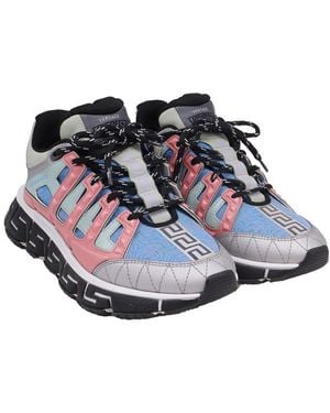 Versace Rubber Trigreca Trainer (Authentic Pre-Loved) - Blue