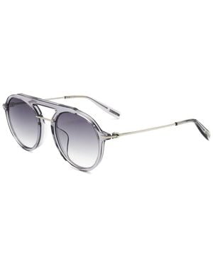 Trussardi Str403f 07p1 53mm Sunglasses - Metallic