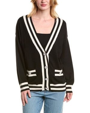 Alexia Admor Frances V-neck Cardigan - Black