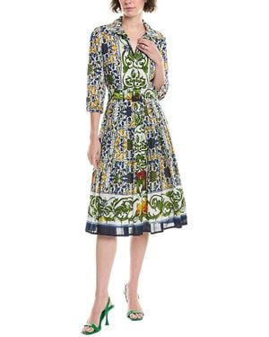Samantha Sung Audrey 4 Shirtdress - White