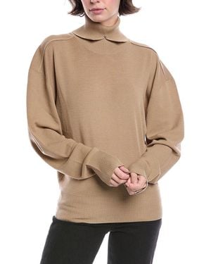 Burberry Wool Sweater - Natural