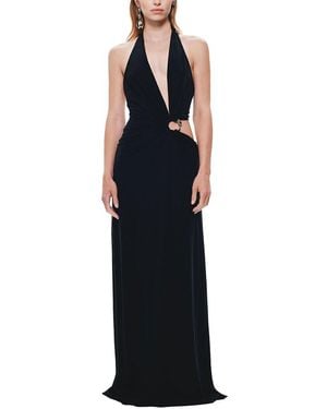 Misha The 'Devon' Cupro Dress - Black